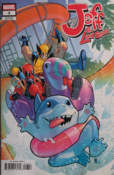 JEFF THE LAND SHARK # 3 MEDINA 1:25 VARIANT COVER