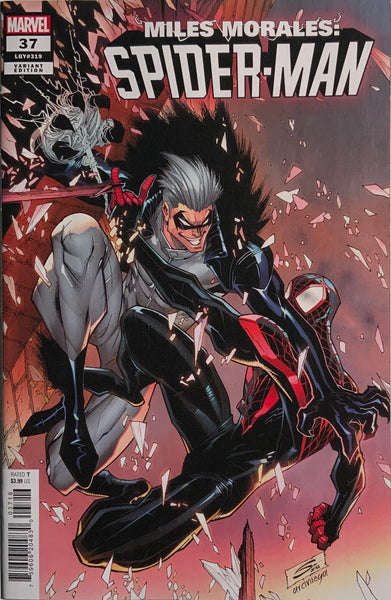 MILES MORALES SPIDER-MAN (2023) #37 SANDOVAL 1:25 VARIANT COVER