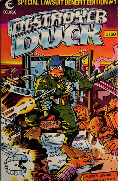 DESTROYER DUCK # 1 FIRST APPEARANCE OF GROO THE WANDERER