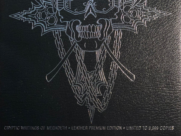 CRYPTIC WRITINGS OF MEGADETH # 1 LEATHER PREMIUM EDITION