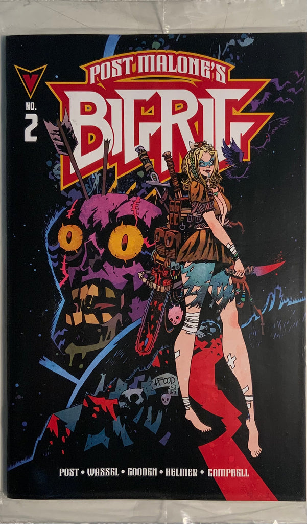 POST MALONE’S BIG RIG # 2 MAHFOOD VARIANT COVER