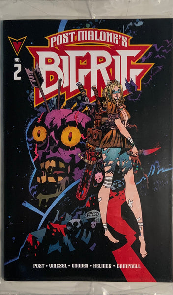 POST MALONE’S BIG RIG # 2 MAHFOOD VARIANT COVER
