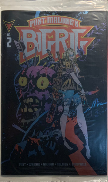 POST MALONE’S BIG RIG # 2 MAHFOOD FOIL VARIANT COVER