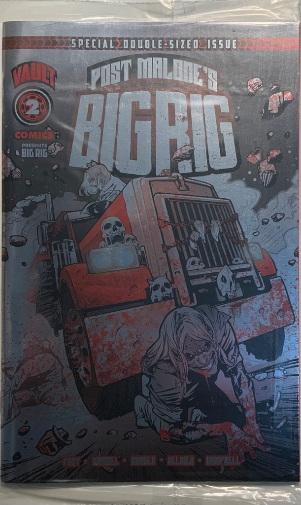POST MALONE’S BIG RIG # 2 GOODEN FOIL VARIANT COVER