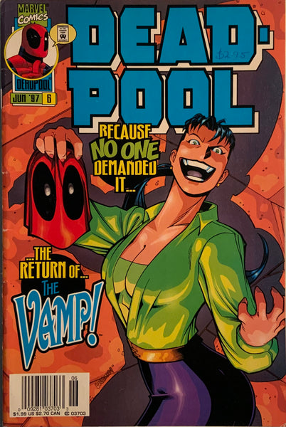 DEADPOOL (1997-2002) # 6 NEWSSTAND EDITION