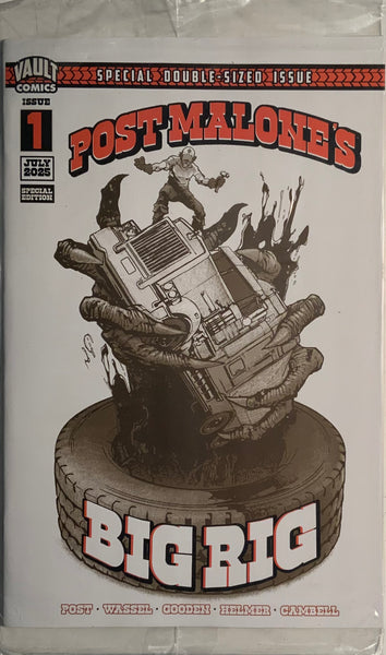 POST MALONE’S BIG RIG # 1 GOODEN SPECIAL EDITION VARIANT COVER