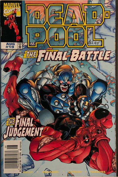 DEADPOOL (1997-2002) #19 NEWSSTAND EDITION