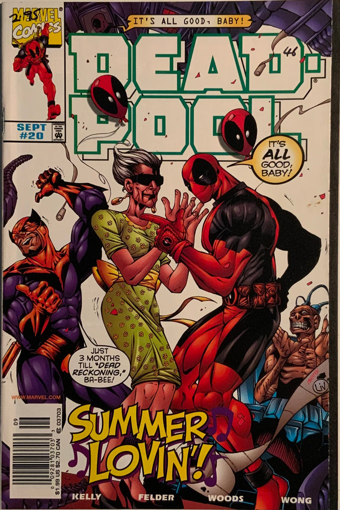 DEADPOOL (1997-2002) #20 NEWSSTAND EDITION