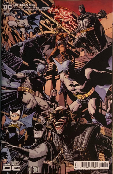 BATMAN (REBIRTH) #135 QUESADA CONNECTING VARIANT COVER PAIR