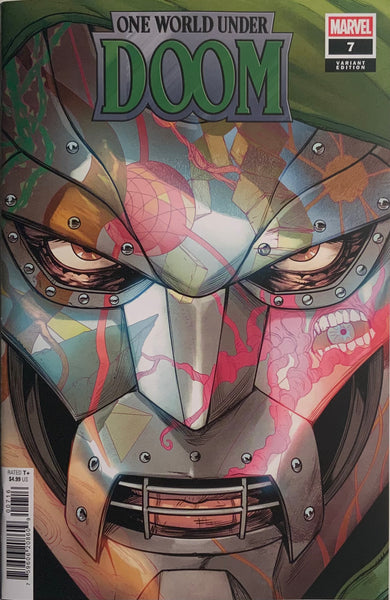ONE WORLD UNDER DOOM # 7 CASELLI 1:25 VARIANT COVER