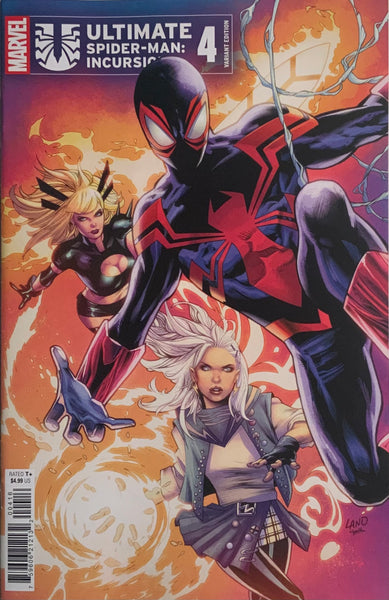 ULTIMATE SPIDER-MAN : INCURSION # 4 LAND 1:25 VARIANT COVER