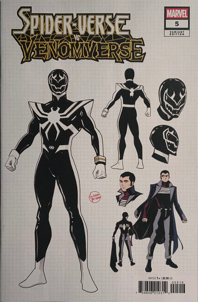 SPIDER-VERSE VS VENOMVERSE # 5 VECCHIO 1:10 DESIGN VARIANT COVER