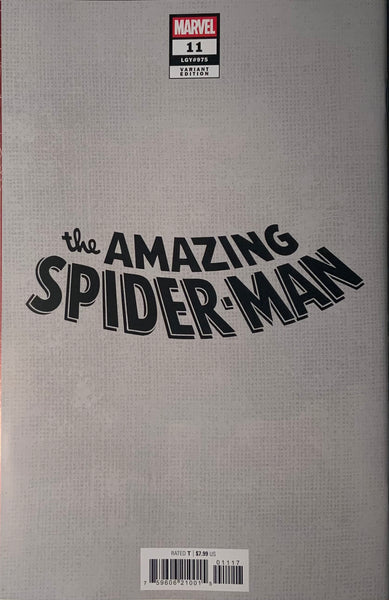 AMAZING SPIDER-MAN (2025) #11 LARRAZ 1:50 VIRGIN VARIANT COVER