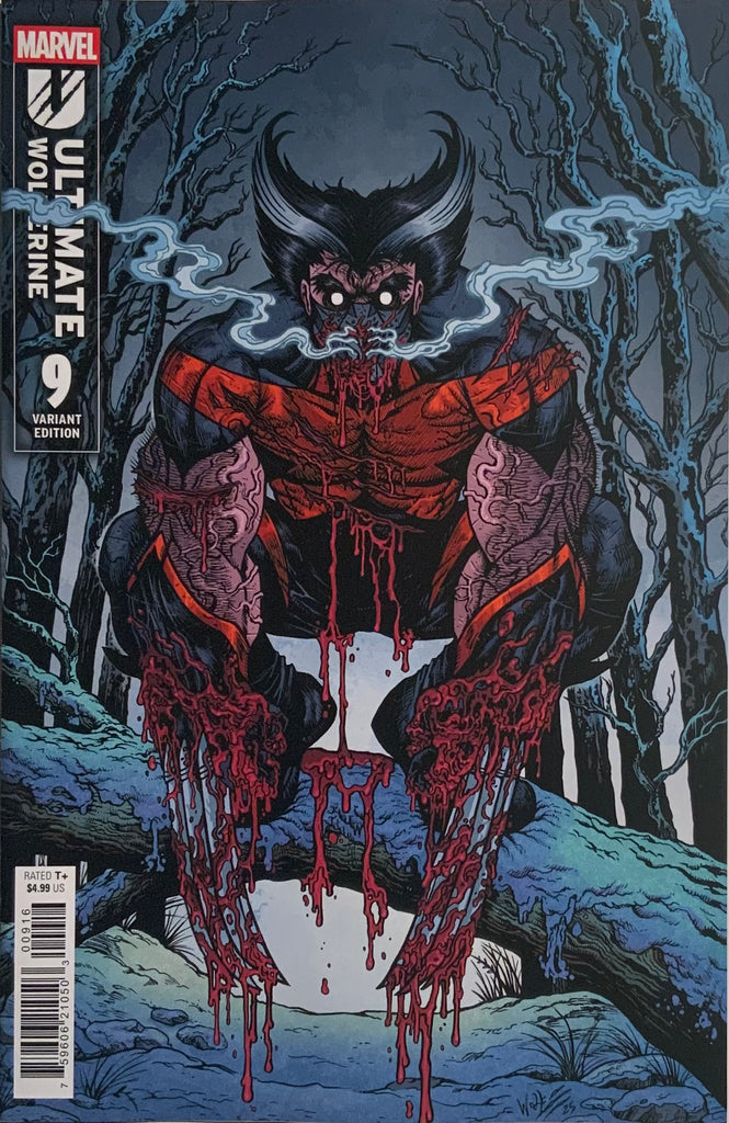 ULTIMATE WOLVERINE # 9 WOLF 1:25 VARIANT COVER