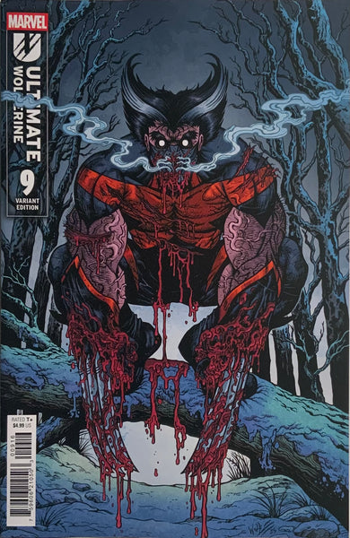 ULTIMATE WOLVERINE # 9 WOLF 1:25 VARIANT COVER