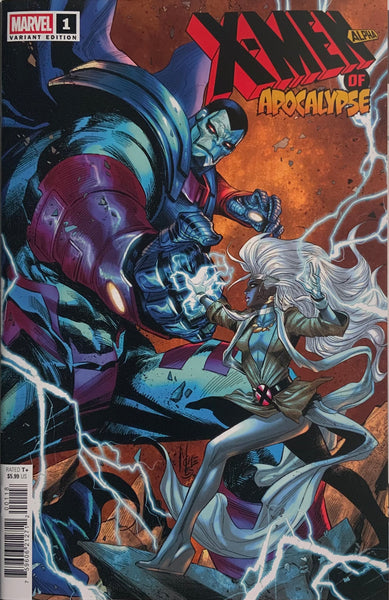 X-MEN OF APOCALYPSE ALPHA # 1 CHECCHETTO 1:50 VARIANT COVER