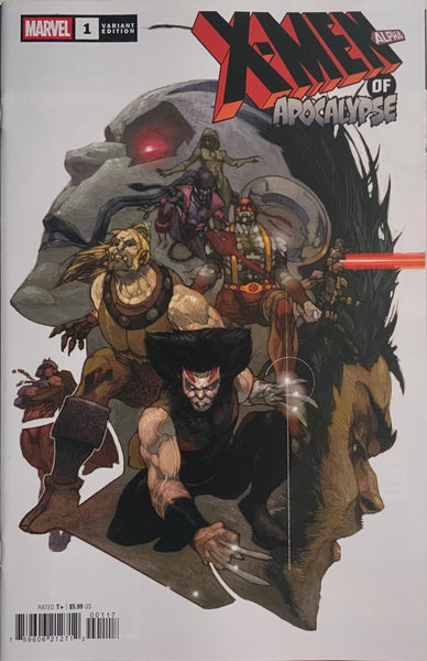 X-MEN OF APOCALYPSE ALPHA # 1 BIANCHI 1:25 VARIANT COVER