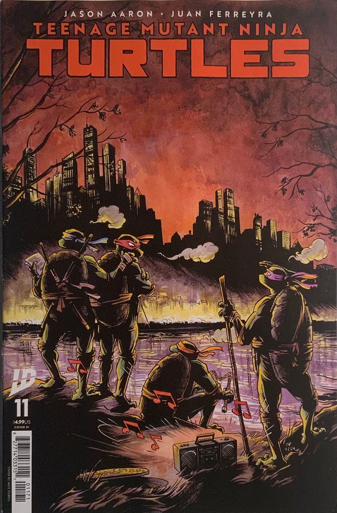 TEENAGE MUTANT NINJA TURTLES (2024) #11 POWELL 1:25 VARIANT COVER