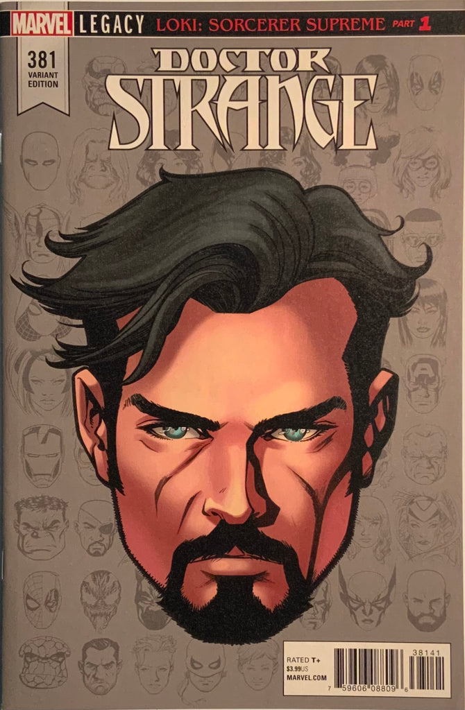 DOCTOR STRANGE (2018) #381 McKONE 1:10 HEADSHOT VARIANT COVER