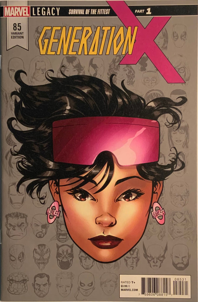 GENERATION X (2017-2018) #85 McKONE 1:10 HEADSHOT VARIANT COVER