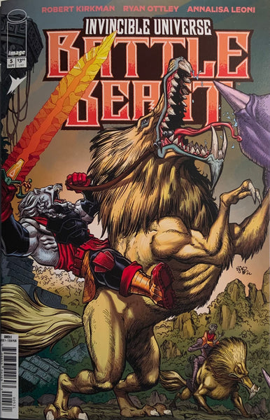 INVINCIBLE UNIVERSE : BATTLE BEAST # 5 SU 1:10 VARIANT COVER