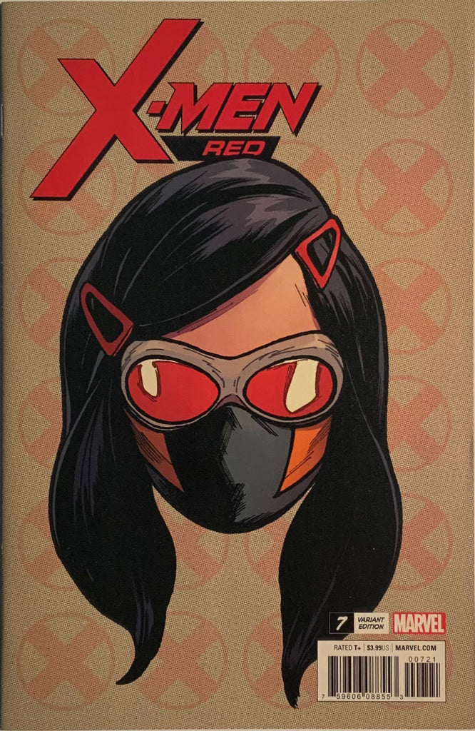 X-MEN RED (2018) # 7 CHAREST 1:10 HEADSHOT VARIANT COVER