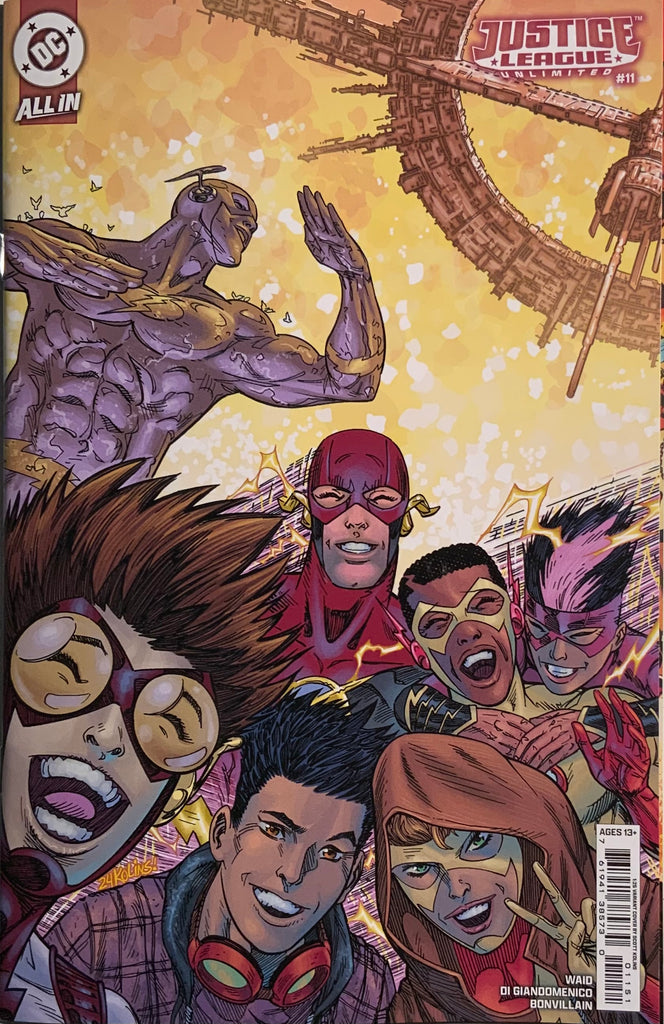 JUSTICE LEAGUE UNLIMITED #11 KOLINS 1:25 VARIANT COVER
