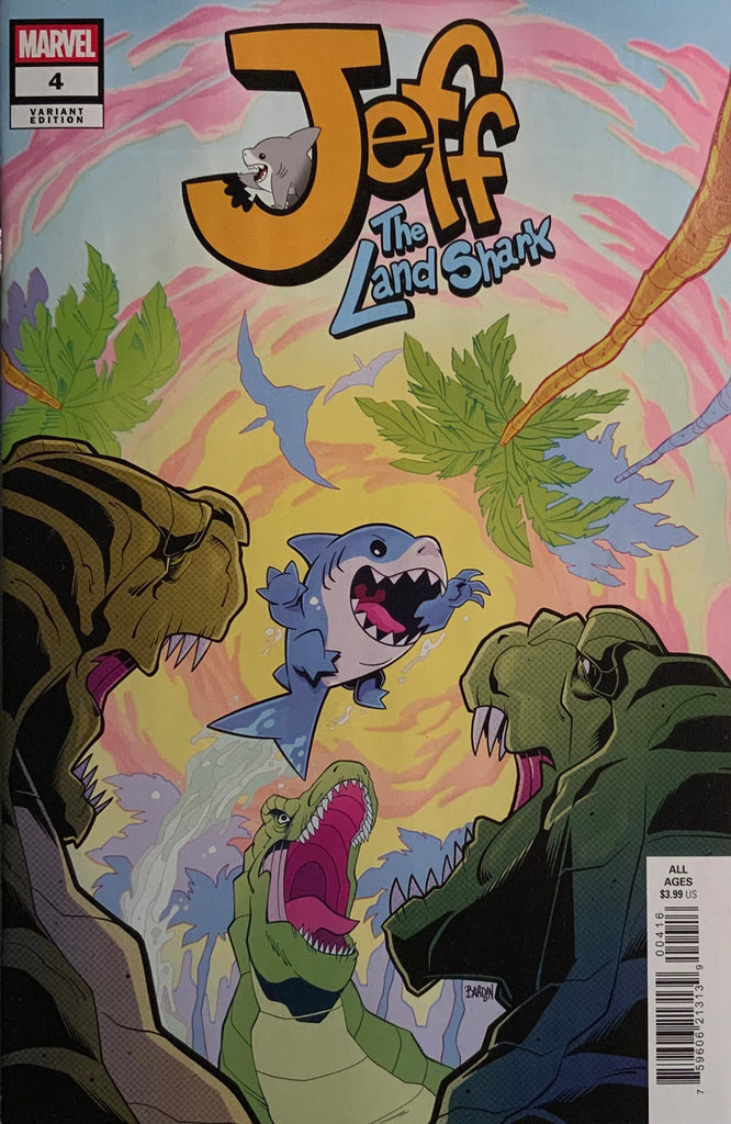 JEFF THE LAND SHARK # 4 BARDIN 1:25 VARIANT COVER