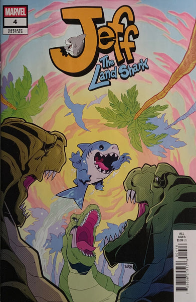 JEFF THE LAND SHARK # 4 BARDIN 1:25 VARIANT COVER