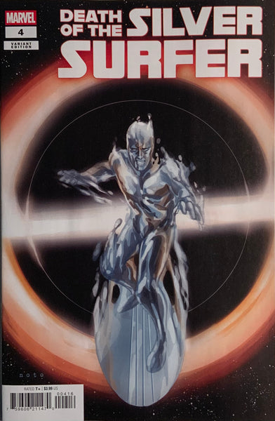 DEATH OF THE SILVER SURFER # 4 NOTO 1:25 VARIANT COVER