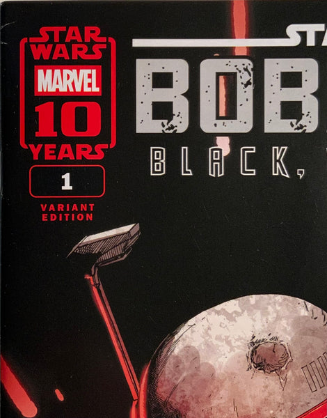 STAR WARS : BOBA FETT BLACK WHITE & RED # 1 YU 1:25 VARIANT COVER