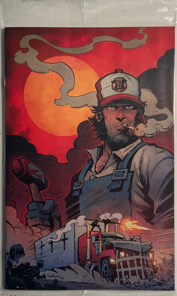 POST MALONE’S BIG RIG # 3 PARSON 1:10 VIRGIN VARIANT COVER