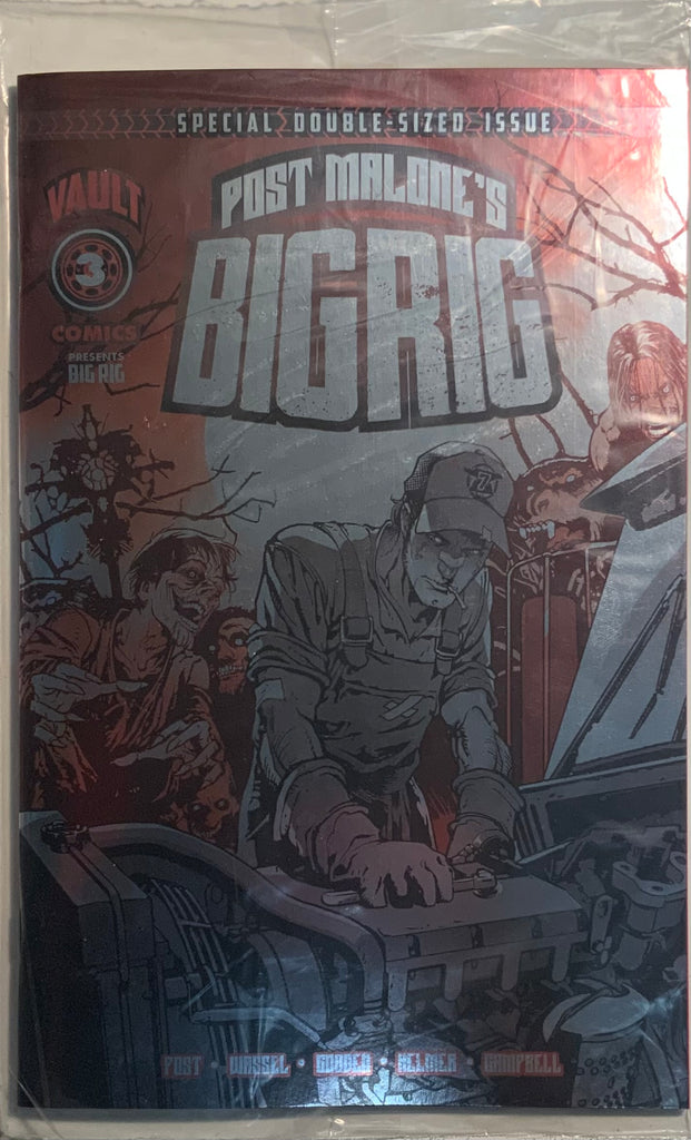 POST MALONE’S BIG RIG # 3 GOODEN FOIL VARIANT COVER