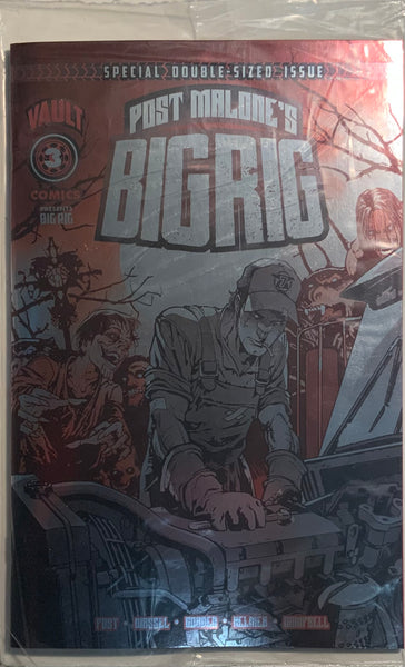 POST MALONE’S BIG RIG # 3 GOODEN FOIL VARIANT COVER