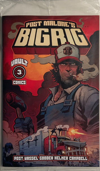 POST MALONE’S BIG RIG # 3 PARSON VARIANT COVER