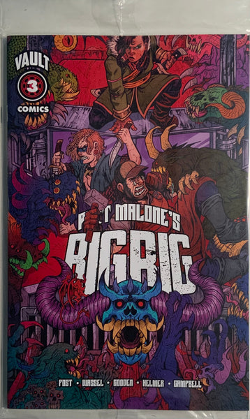 POST MALONE’S BIG RIG # 3 WOLF VARIANT COVER