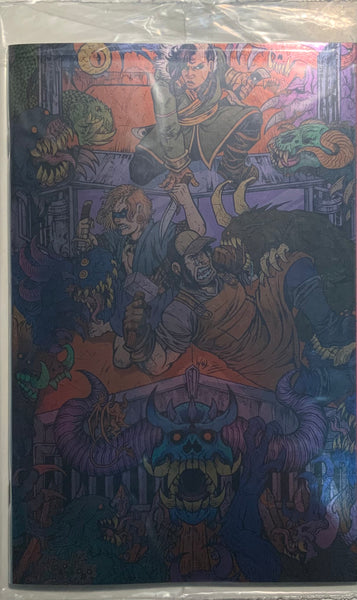 POST MALONE’S BIG RIG # 3 WOLF VIRGIN FOIL VARIANT COVER