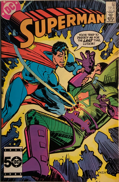 SUPERMAN (1939-1986) # 412