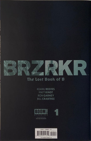 BRZRKR : THE LOST BOOK OF B # 1