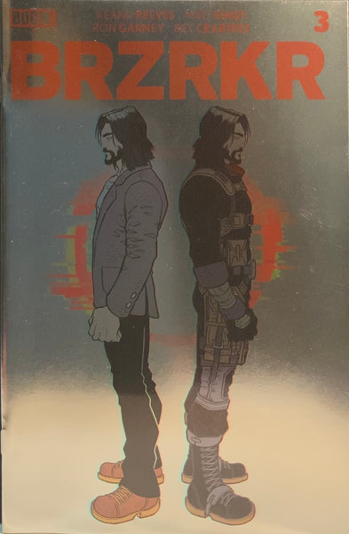 BRZRKR # 3 GRAMPA FOIL VARIANT COVER