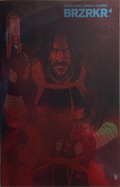 BRZRKR # 4 WARD FOIL VARIANT COVER