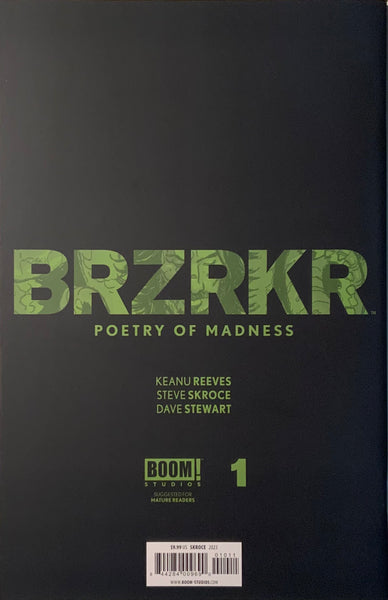 BRZRKR : POETRY OF MADNESS # 1