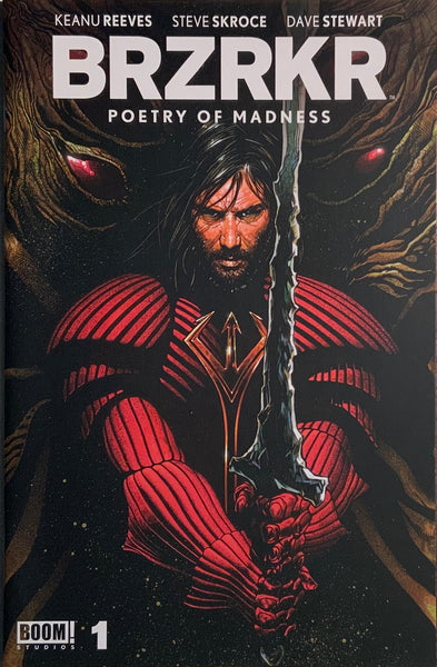 BRZRKR : POETRY OF MADNESS # 1 CHAREST VARIANT COVER