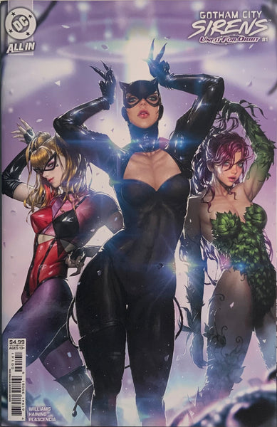 GOTHAM CITY SIRENS : UNFIT FOR ORBIT # 1 EOM VARIANT COVER