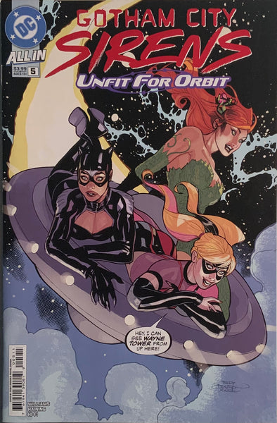 GOTHAM CITY SIRENS : UNFIT FOR ORBIT # 1 - 5 SET