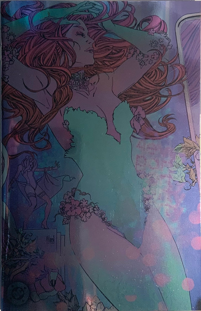 GOTHAM CITY SIRENS : UNFIT FOR ORBIT # 4 FOIL CONNECTING VARIANT COVER