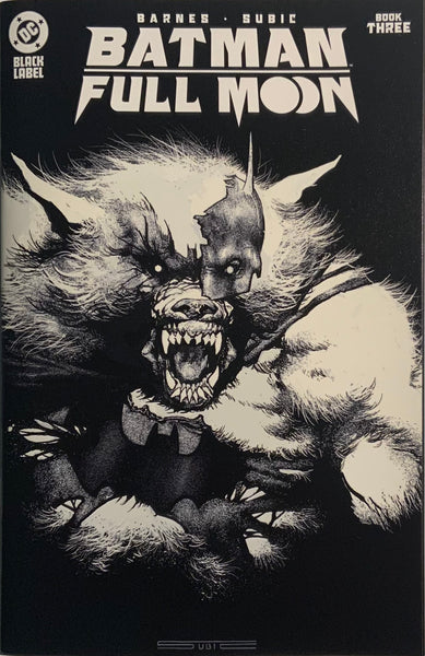 BATMAN : FULL MOON # 3 GLOW-IN-THE-DARK COVER
