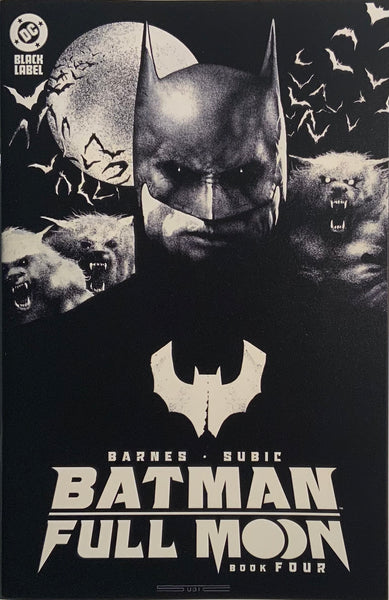 BATMAN : FULL MOON # 4 GLOW-IN-THE-DARK COVER