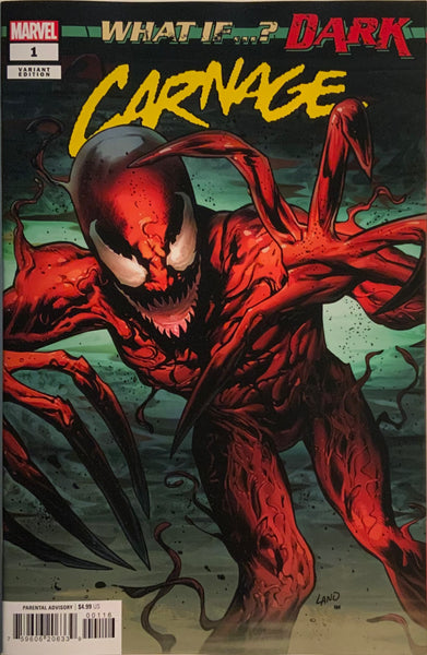 WHAT IF...? DARK CARNAGE #1 LAND 1:25 VARIANT COVER