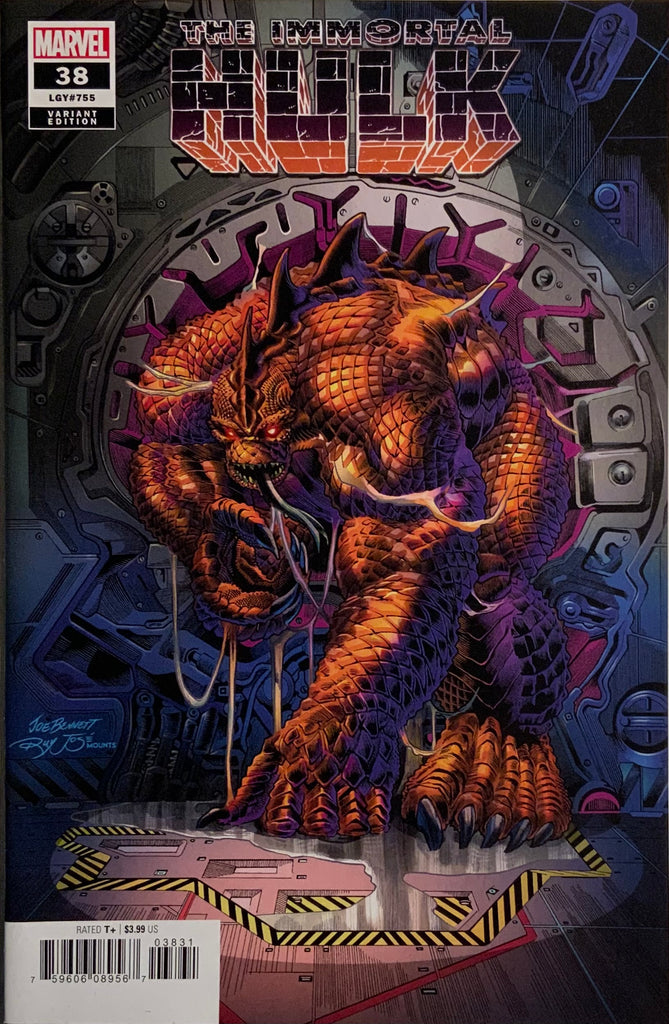 IMMORTAL HULK #38 BENNETT SPOILER VARIANT COVER
